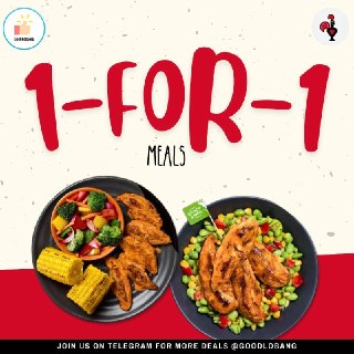 Nando's 1-for-1 Meals Every Tuesday & Thursday