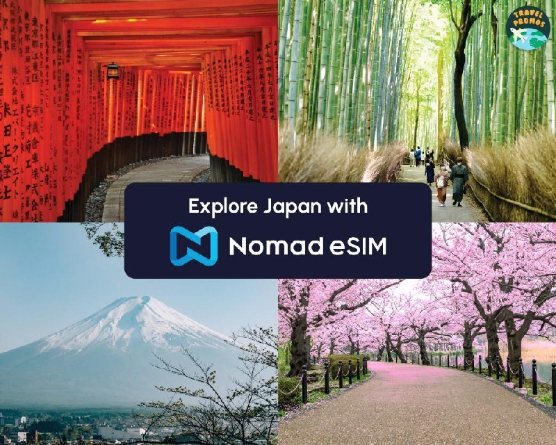 20% off Nomad eSIM (Japan)