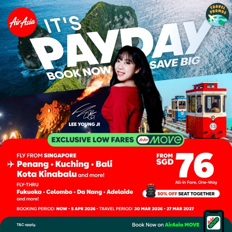AirAsia fares from $76