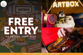ARTBOX CAMP 2026: Free Entry to Singapore's Largest Creative Fest