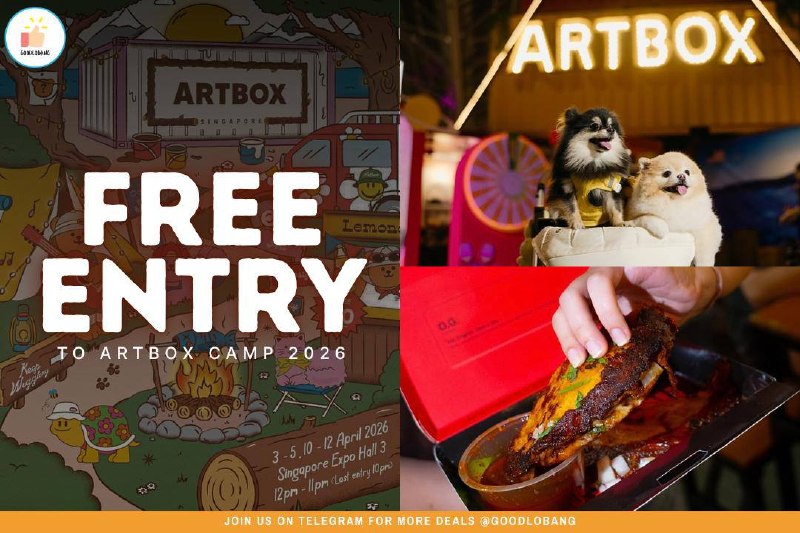 Free entry to ARTBOX CAMP 2026