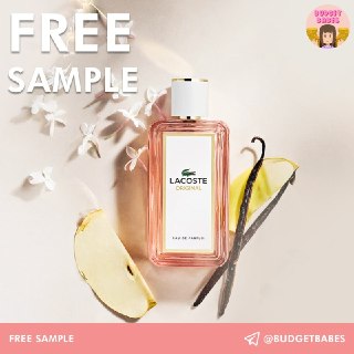 Free Sample: Lacoste Perfume Kit