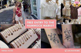 Hammock Market: Free Entry (50+ Vendors)