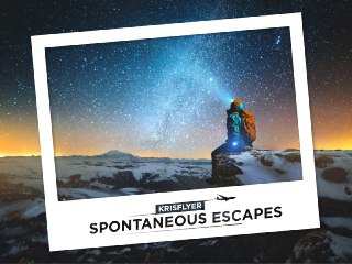 KrisFlyer Spontaneous Escapes May 2026 - 30% Off Awards