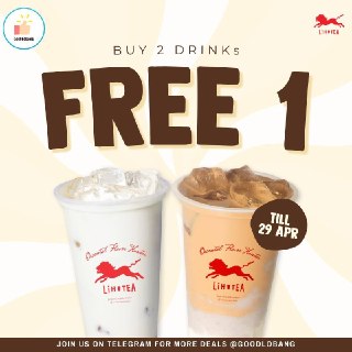LiHO Buy 2 Get 1 FREE on All Drinks at VivoCity