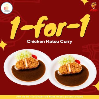 Monster Planet 1-for-1 Chicken Katsu Curry