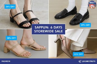 SAPPUN Footwear Sale 24-50% Off
