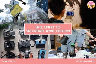 Saturdate April Edition Free Entry Photography & Vintage Camera Event