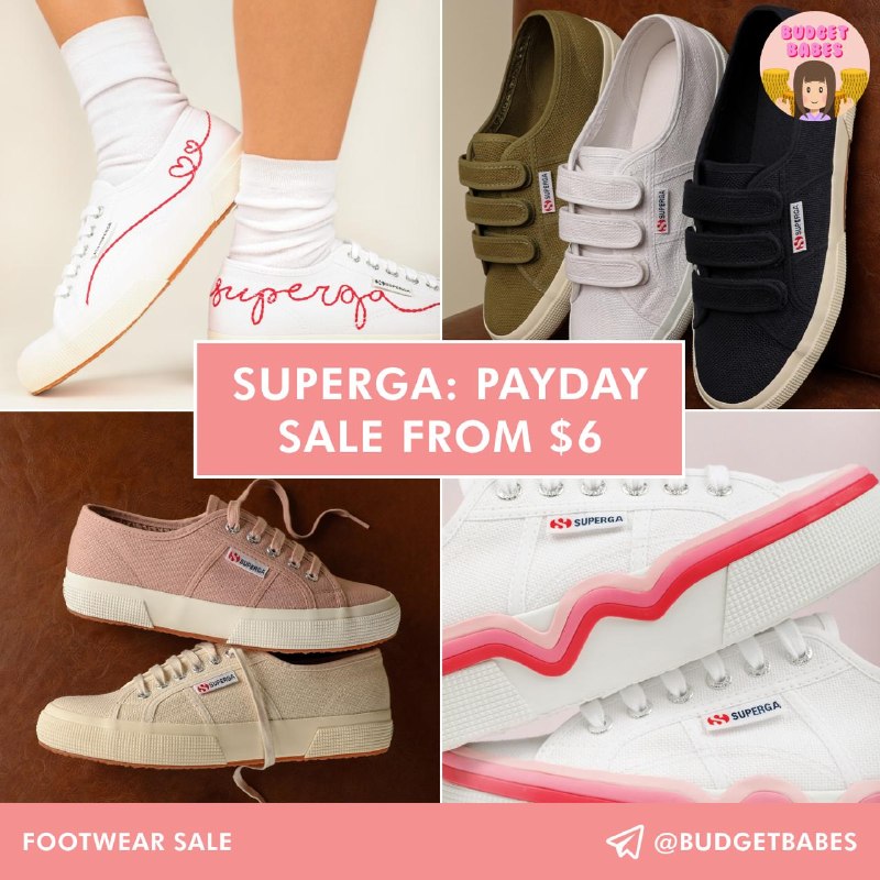 Superga Payday Sale from $6