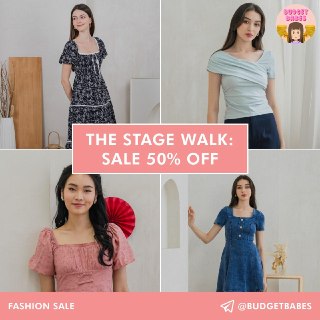 The Stage Walk: Warehouse Sale 50% off from $25