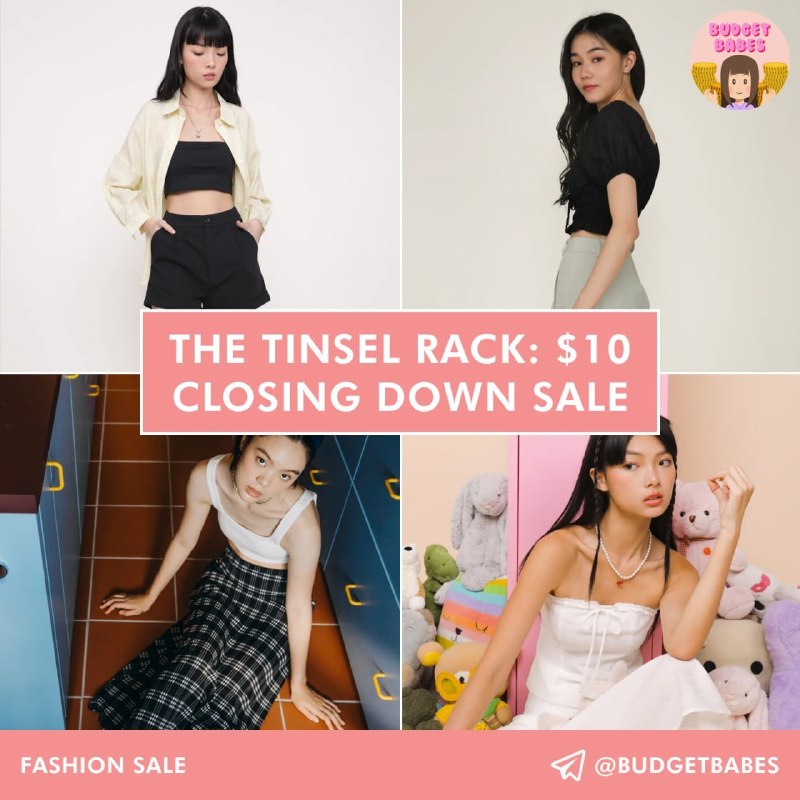The Tinsel Rack $10 Closing Down Sale