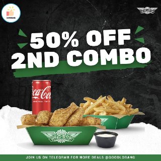 Wingstop 50% Off 2nd Wings Combo Through May