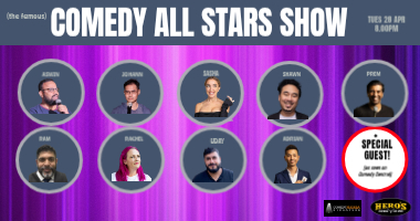COMEDY MASALA SINGAPORE - ALL STARS SHOW