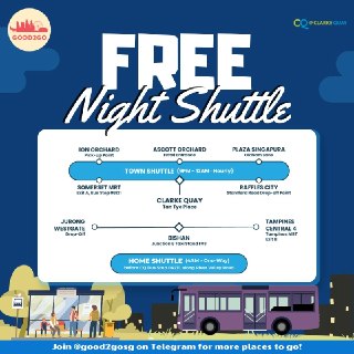 CQ Night Shuttle Routes — Free Fri & Sat Nights