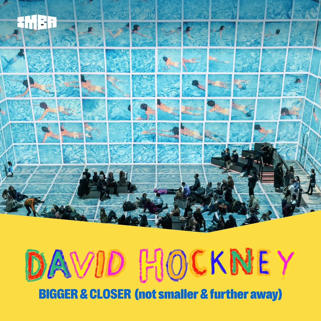 David Hockney: Bigger & Closer (not smaller & further away)