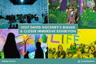 David Hockney Immersive Exhibition