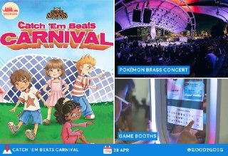 FREE Pokémon Carnival & Brass Concert at Esplanade