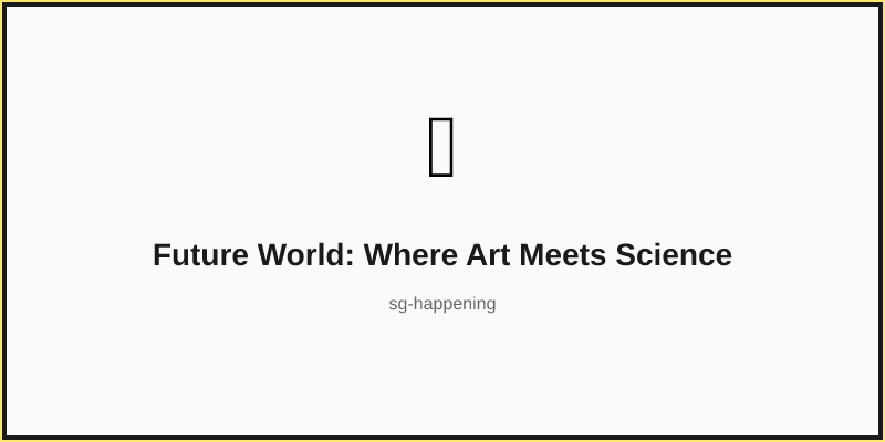 Future World: Where Art Meets Science