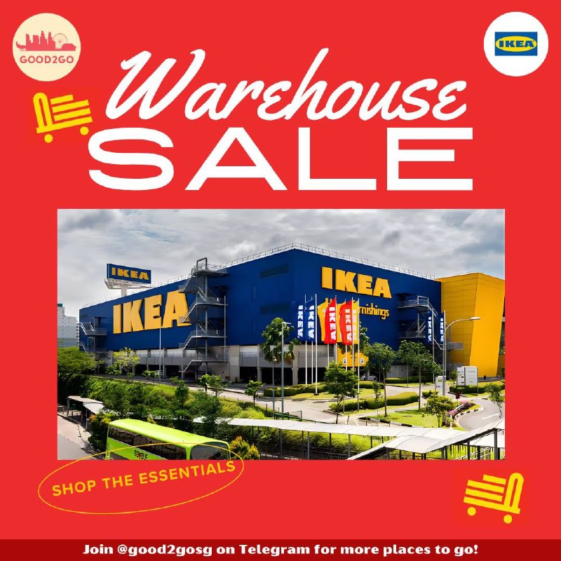 IKEA Warehouse Sale — essentials from $0.50