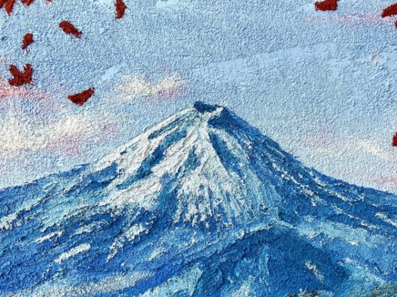 Mt. Fuji (Textured) Knife Painting Workshop