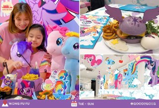 My Little Pony Themed Menu at Wong Fu Fu