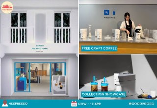 Nespresso x Blue Bottle Coffee Experience at Beach Road