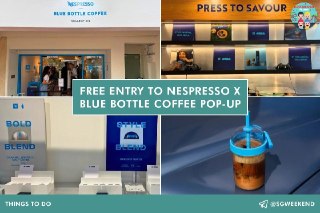 Nespresso x Blue Bottle Coffee Pop-Up at Beach Road