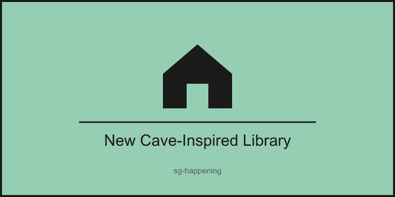 New Cave-Inspired Library
