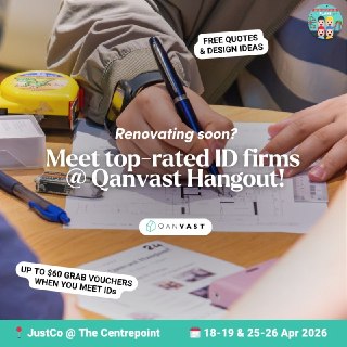 Qanvast Hangout: Meet Interior Designers at JustCo