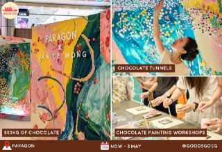 SG's First Chocolate Tunnel – Free Entry Pop-Up at Paragon