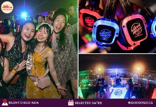 Silent Disco Party at MBS SkyPark Observation Deck