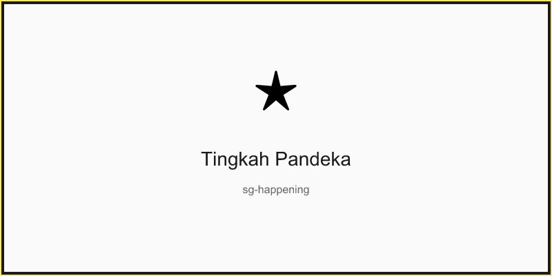 Tingkah Pandeka